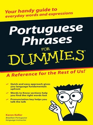 cover image of Portuguese Phrases For Dummies